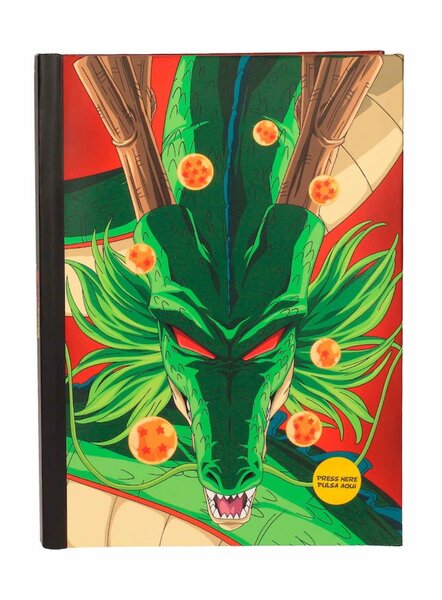 DRAGON BALL Z - Shenron - Notebook with Light &quot;15x25x3cm&quot;