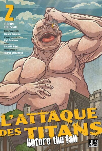 L&#039;ATTAQUE DES TITANS - Before the Fall - Edition Colossale - Tome 2