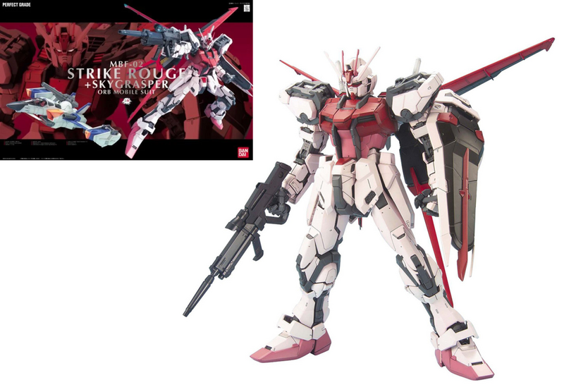 GUNDAM - Perfect Grade - Strike Rouge + Skygrasper - 1/60