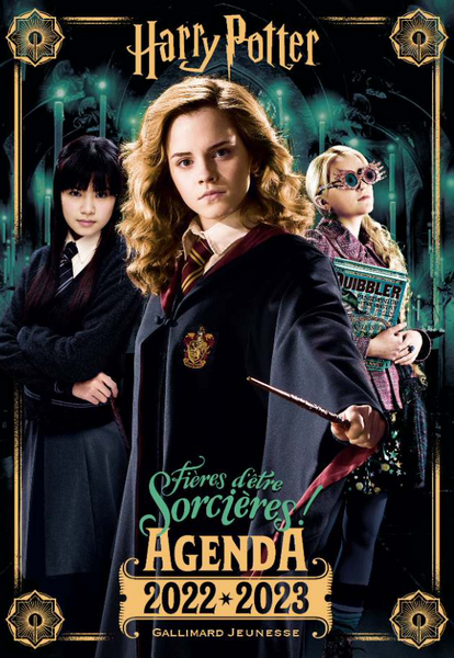 AGENDA HARRY POTTER 2022-2023 - Fi?res d&#039;?tre sorci?res