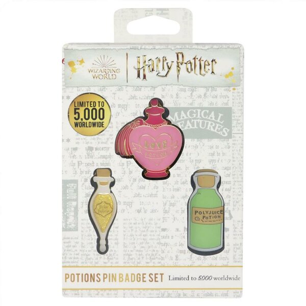 HARRY POTTER - Set of 3 Pin&#039;s - Limited Edition