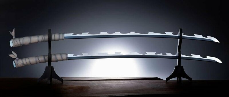 DEMON SLAYER - Nichirin Inosuke Sword - R?plique Proreplica 93cm