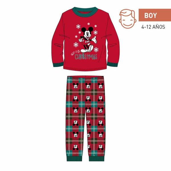 DISNEY - Mickey - Boy Jersey Long Pyjama - (8yo)