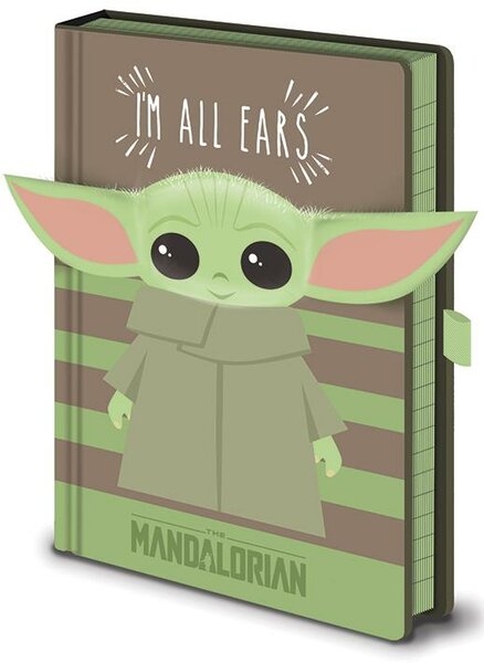 STAR WARS - I&#039;m All Ears Green - Notebook A5 Premium