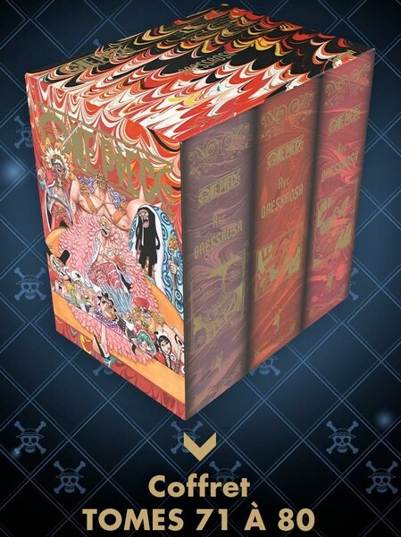 ONE PIECE - Coffret Dressrosa - Tome 71 ? 80