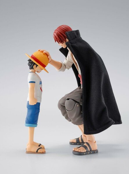 ONE PIECE - Shanks &amp; Luffy (Child)  - 2 Figure Pack S.H. Figuarts 8cm