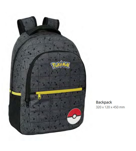 POKEMON - Logo - Backpack &#039;45x32x12cm&#039;