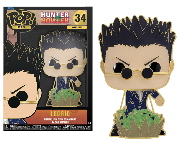 HUNTER X HUNTER - Pop Large Enamel Pin N? 34 - Leorio