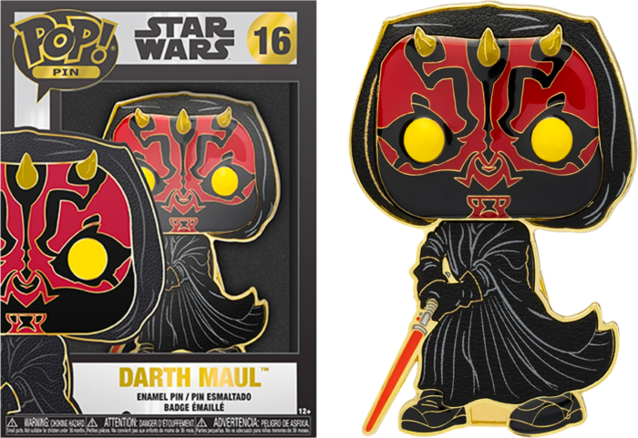 STAR WARS - Pop Large Enamel Pin N? 16 - Darth Maul