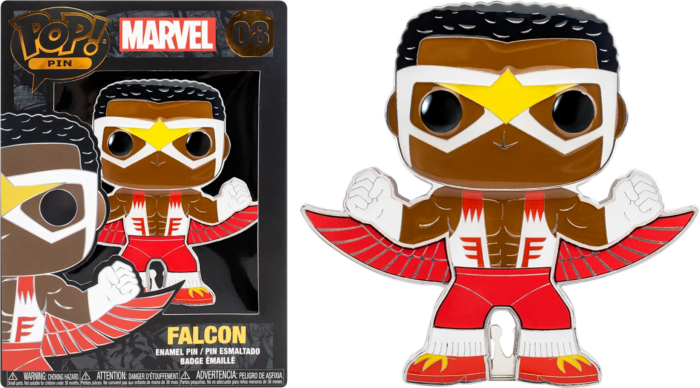 MARVEL - Pop Large Enamel Pin N? 08 - Falcon
