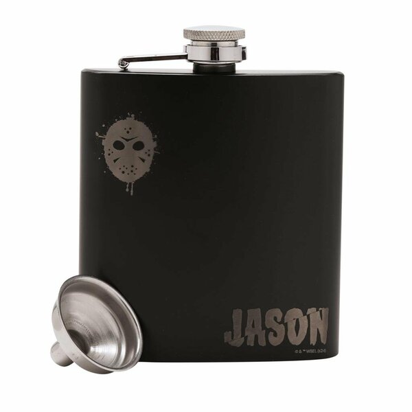 FRIDAY 13th - Jason &amp; Mask - Hip Flask 175ml + Funnel