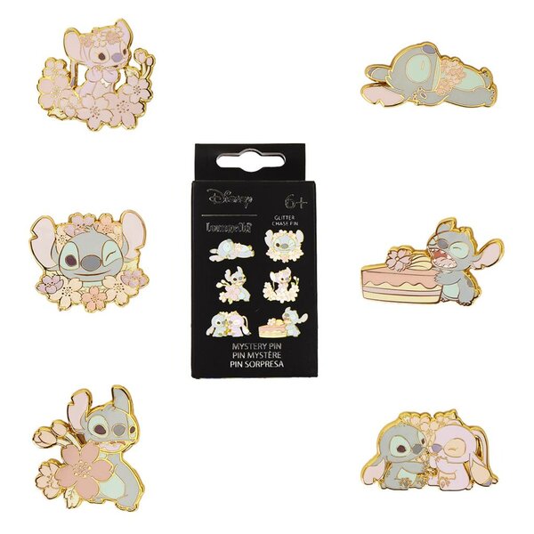 DISNEY - Cute Stitch - Funko Blind Box Enamel Pins - 12 pcs