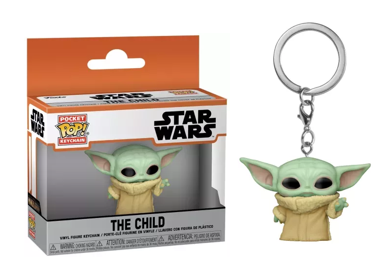 THE MANDALORIAN - Pocket Pop Keychains - The Child - 4cm