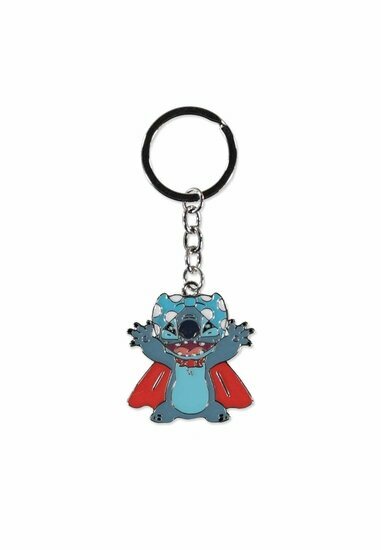 STITCH - Superhero - M?tal Keychain
