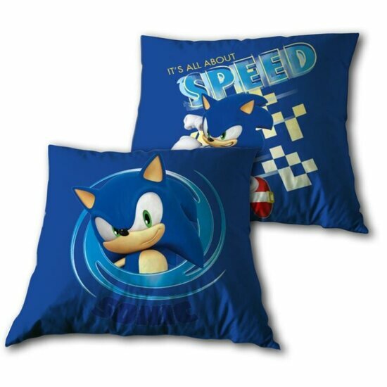 SONIC - It&#039;s all about speed - Cushion 40X40cm