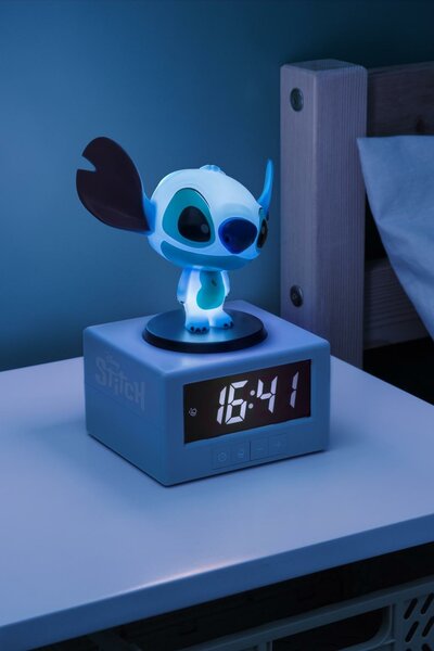 STITCH - Icon Lamp Alarm Clock 12cm