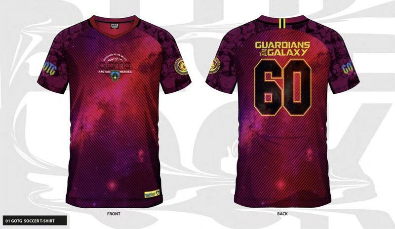 MARVEL - Guardians of the galaxy 60 - Soccer Jersey Men (S)