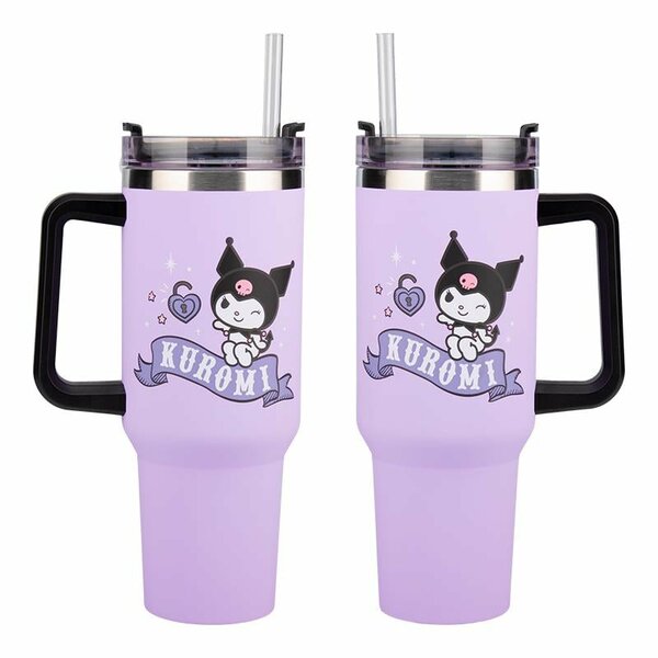 KUROMI - Travel Mug XL 900ml with straw