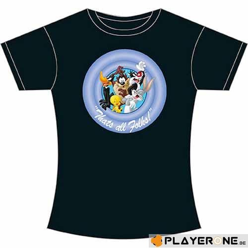 THAT&#039;S ALL FOLKS - T-Shirt Femme (S)