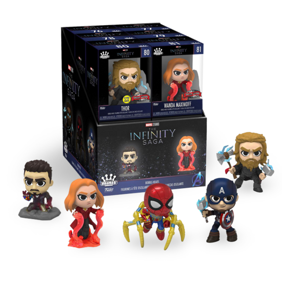 MARVEL - Infinity Saga - Vinyl Figures (BOX 12 Figures)