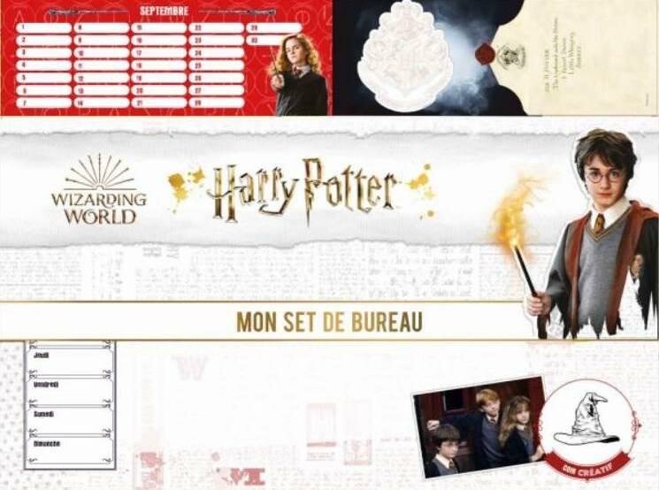 HARRY POTTER - Mon set de bureau