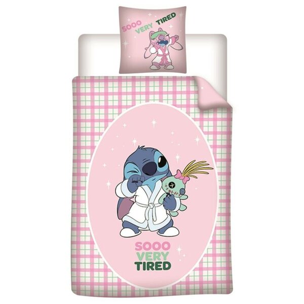 LILO &amp; STITCH - Sooo Very Tired - Duvet Cover 140x200cm + 65x65cm