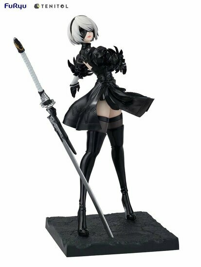 NIER AUTOMATA - 2B Ver1.1a - Statue Tenitol 22cm
