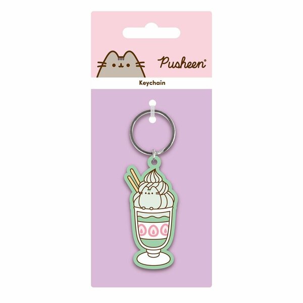 PUSHEEN - Ice cream - PVC Keychain