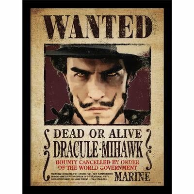 ONE PIECE NETFLIX - Dracule Mihawk - Collector Print 30x40cm