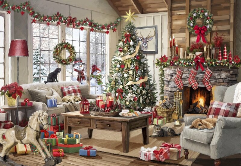Cozy Christmas - Legpuzzel 1000 stukjes