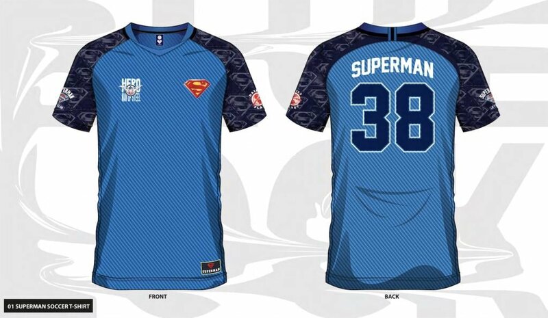 SUPERMAN - Superman 38 - Soccer Jersey Men (S)
