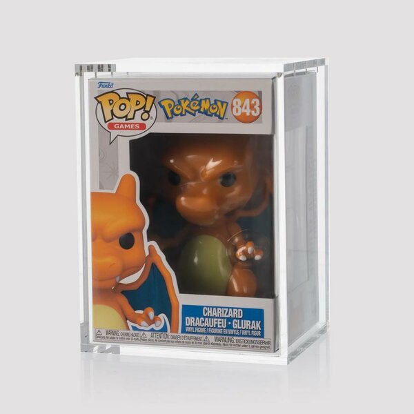 EVORETRO - Acrylic Case With Magnet Standar Size Funko Pop 1pc