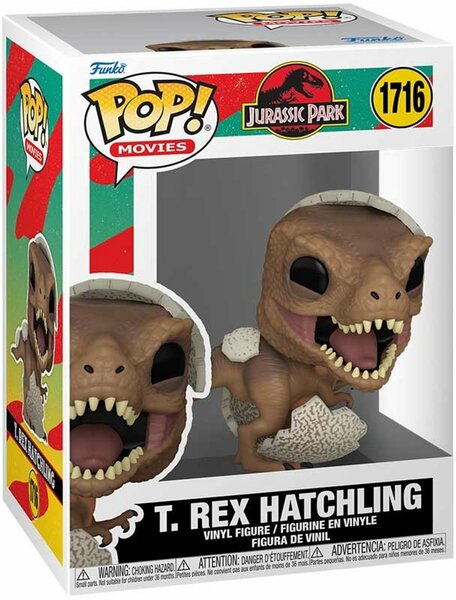 Jurassic Park T. Rex Hatchling vinylfiguur 1716 Unisex Funko Pop! 