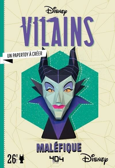 DISNEY VILLAINS - MALEFIQUE - UN PAPERTOY A CREER