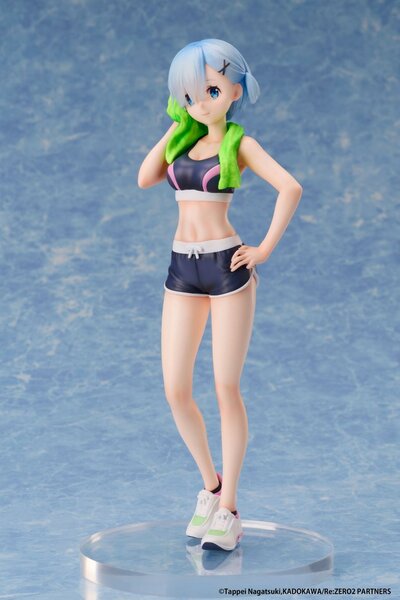 RE ZERO - Rem &quot;Sport Wear&quot; - Statue 23cm
