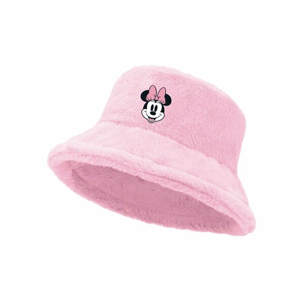 MINNIE - Embrosed &amp; Plush Bucket Hat 54/56cm