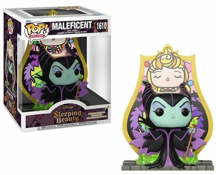 VILLAINS - POP Deluxe N? 1610 - Maleficent (Stained Glass)