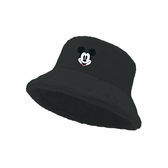 MICKEY - Embrosed &amp; Plush Bucket Hat 54/56cm