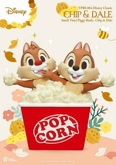 DISNEY - Chip &amp; Dale - Piggy Bank 24cm