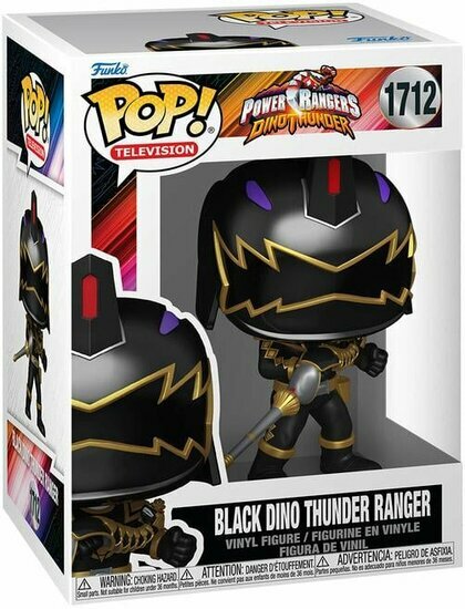 POWER RANGERS DF - POP TV N? 1712 - Dino Ranger Noir