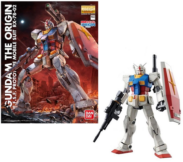GUNDAM The Origin - Model Kit - MG 1/100 - RX-78-02 Gundam