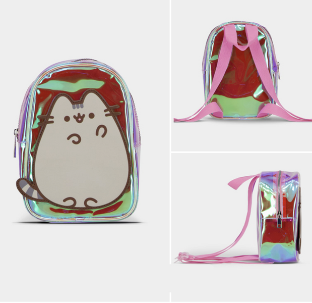 PUSHEEN - Mini Backpack &#039;Shiny&#039; - 23x 16,5x 9,5cm