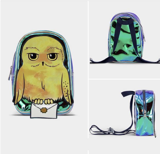 HARRY POTTER - Hedwig - Mini Backpack &#039;Shiny&#039; - 23x 16,5x 9,5cm