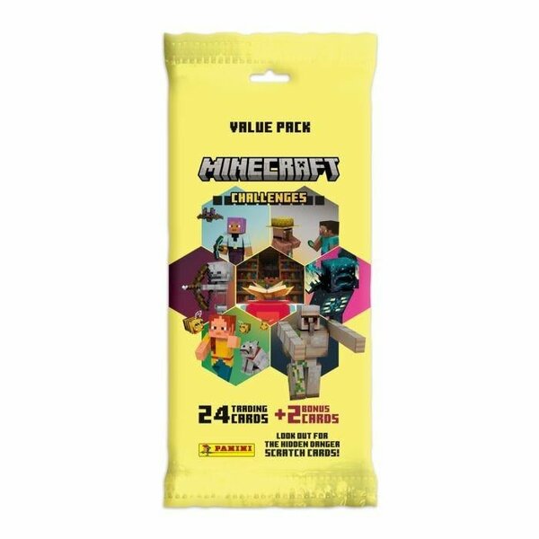MINECRAFT - Panini Pochette 26 Trading cards