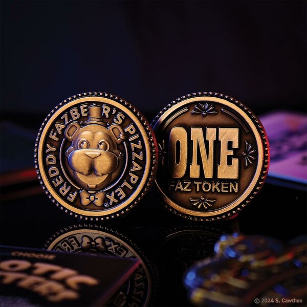 FIVE NIGHTS AT FREDDY&#039;S - Fazbear - Limited Edition Coin