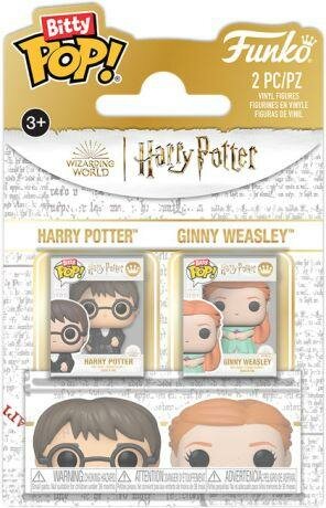 HARRY POTTER 4 - Bitty Pop 2 Pack 2.5cm - Harry &amp; Ginny