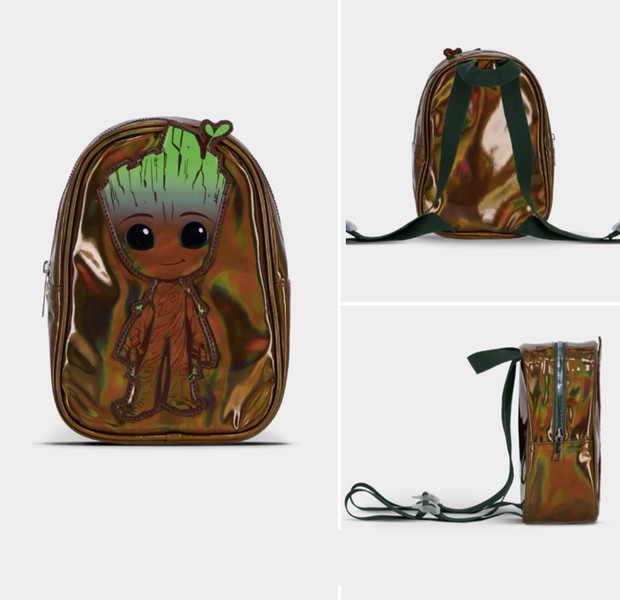 GROOT - Mini Backpack &#039;Shiny&#039; - 23x 16,5x 9,5cm