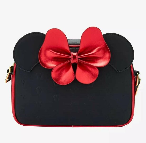 DISNEY - Minnie Mouse red bow - Crossbody bag Loungefly &#039;Exclusive&#039;