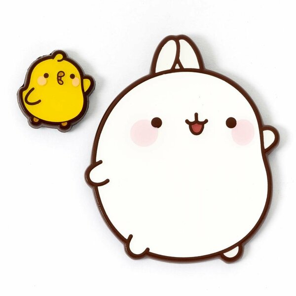MOLANG &amp; Piu Piu - Pin Badge
