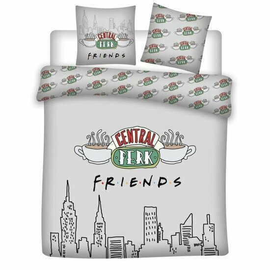 FRIENDS - Duvet Cover 240X220 - Central Perk &#039;100% microfiber&#039;